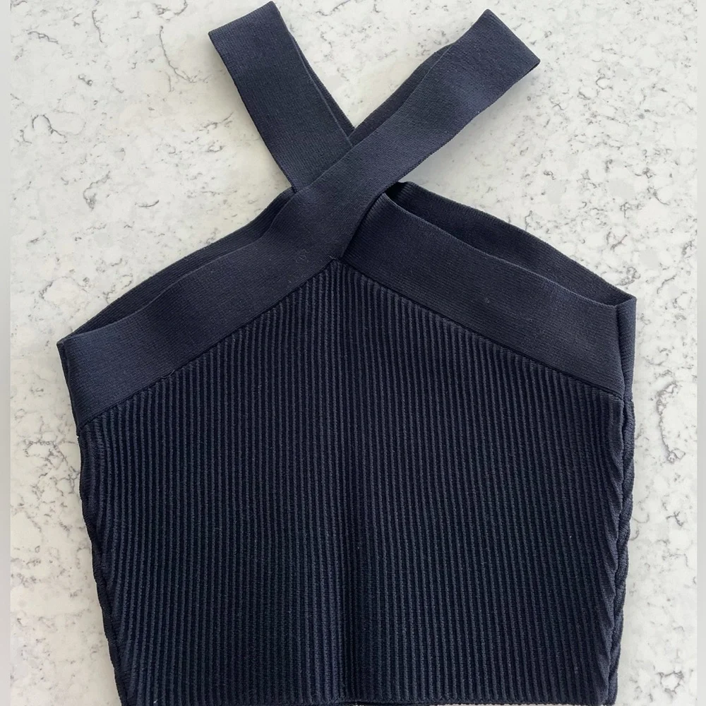 Aritzia sculpt knit cross tank - Picture 1 of 3